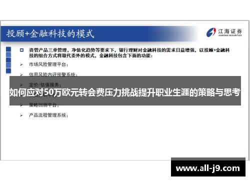 如何应对50万欧元转会费压力挑战提升职业生涯的策略与思考